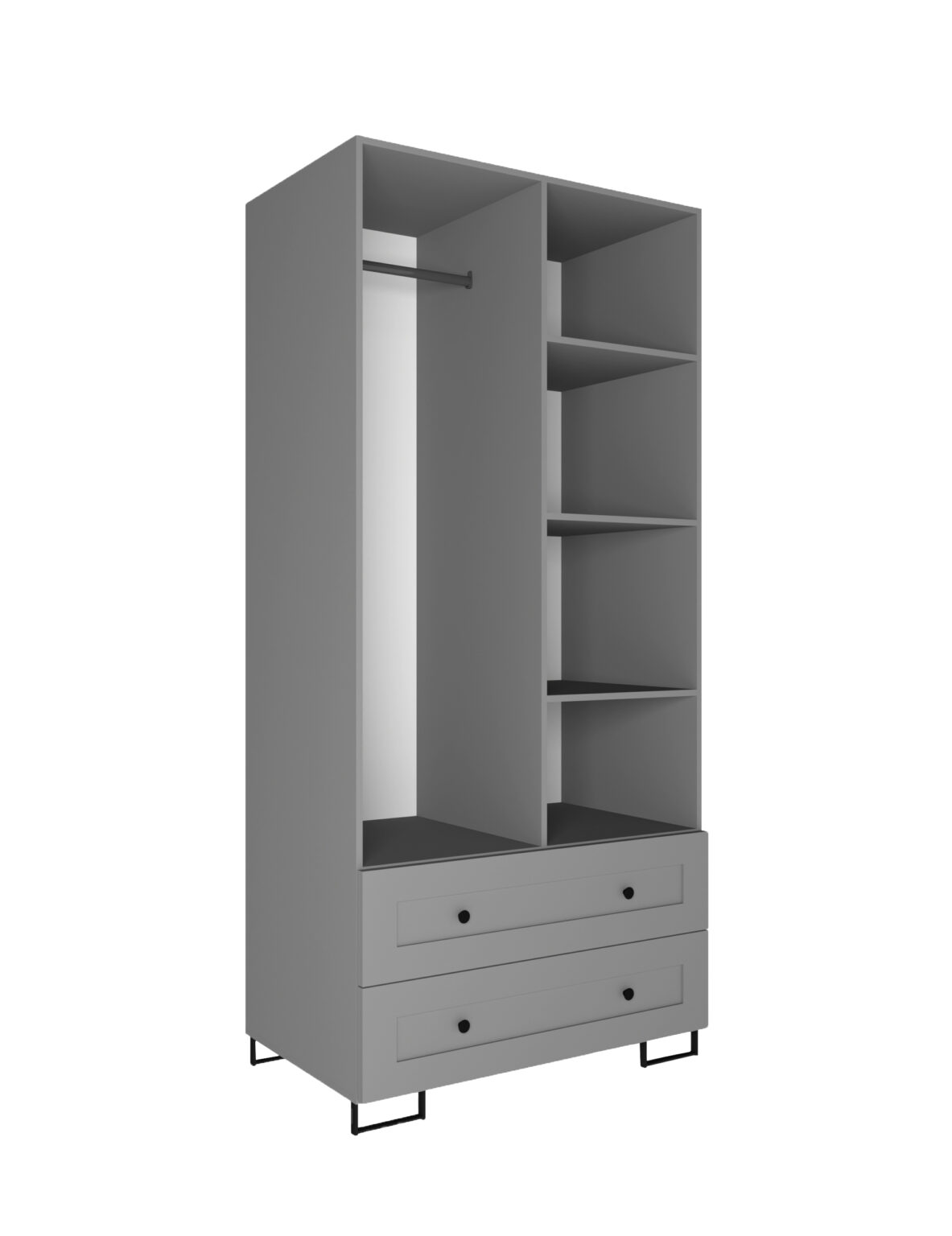 DALIA GREY WARDROBE Sliding Wardrobes 4 u
