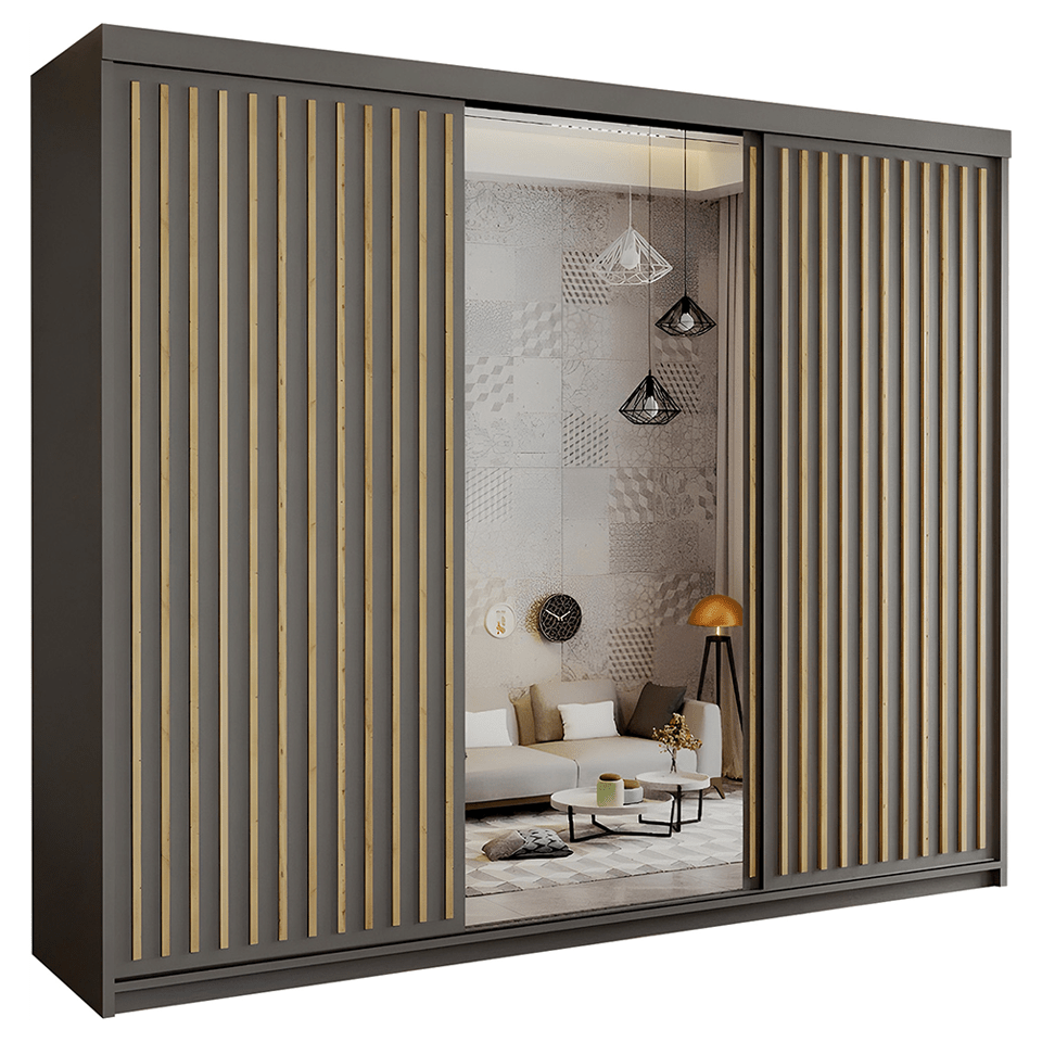 Grey 3 Door Royal PNG_