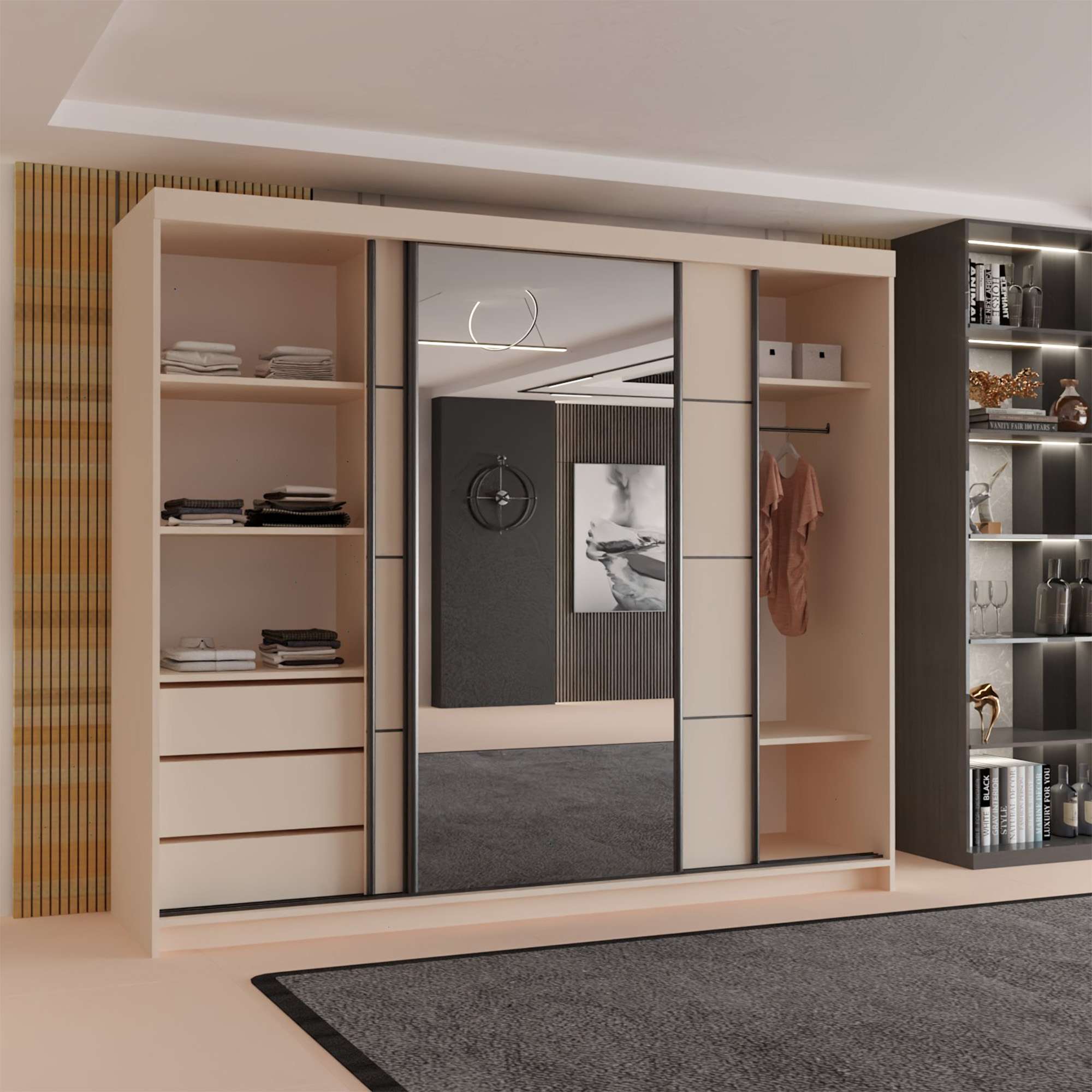 Cashmere palermo sliding door