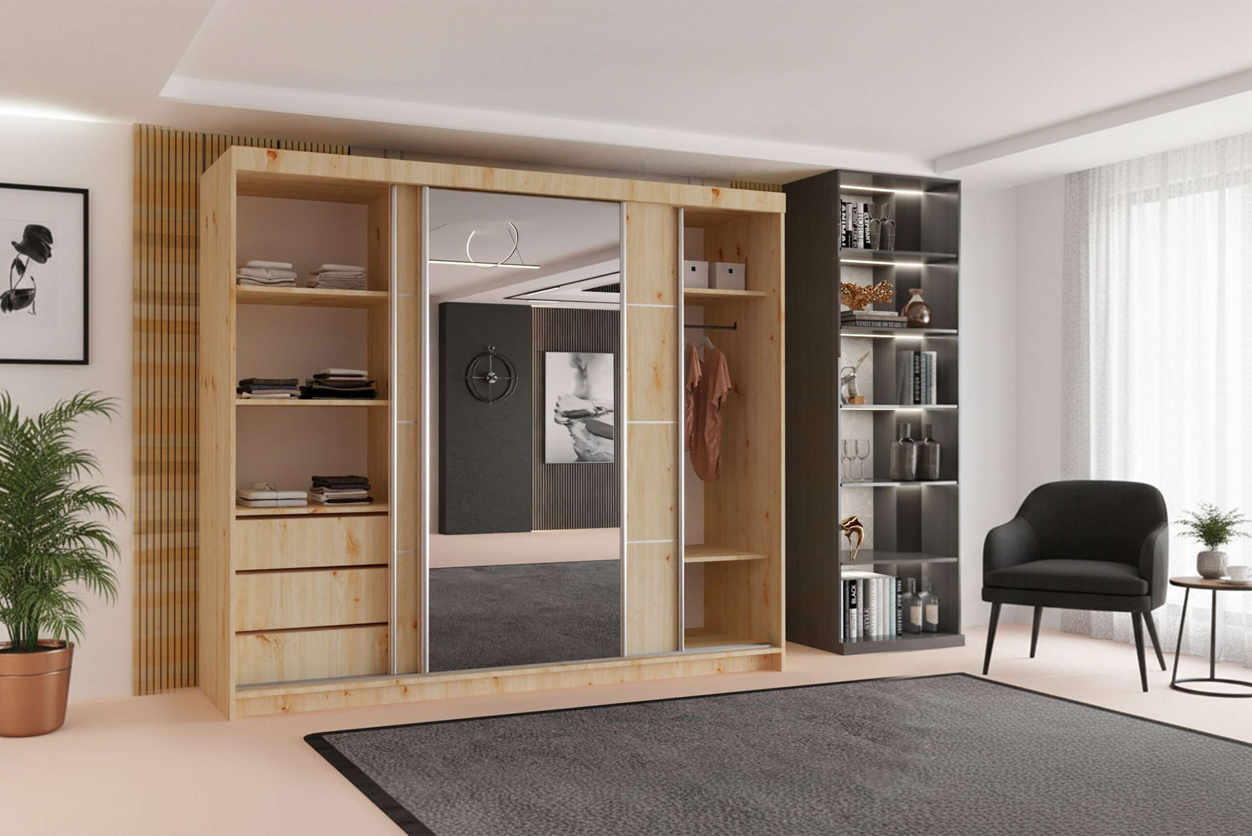 Artisan palermo sliding door