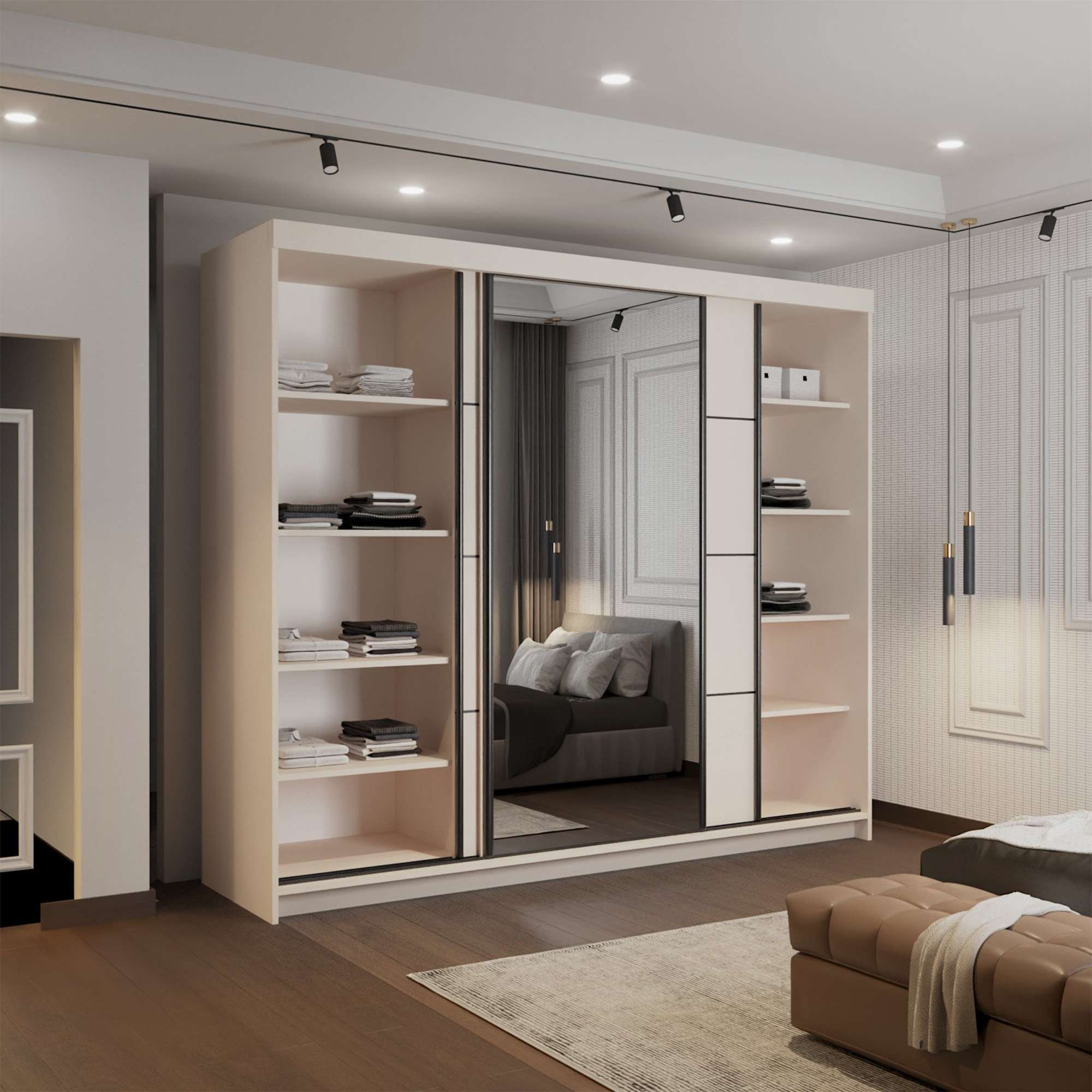 Cashmere half open inside