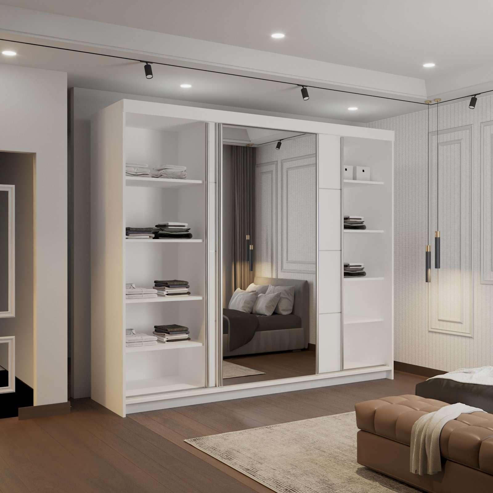 Palermo White sliding 01