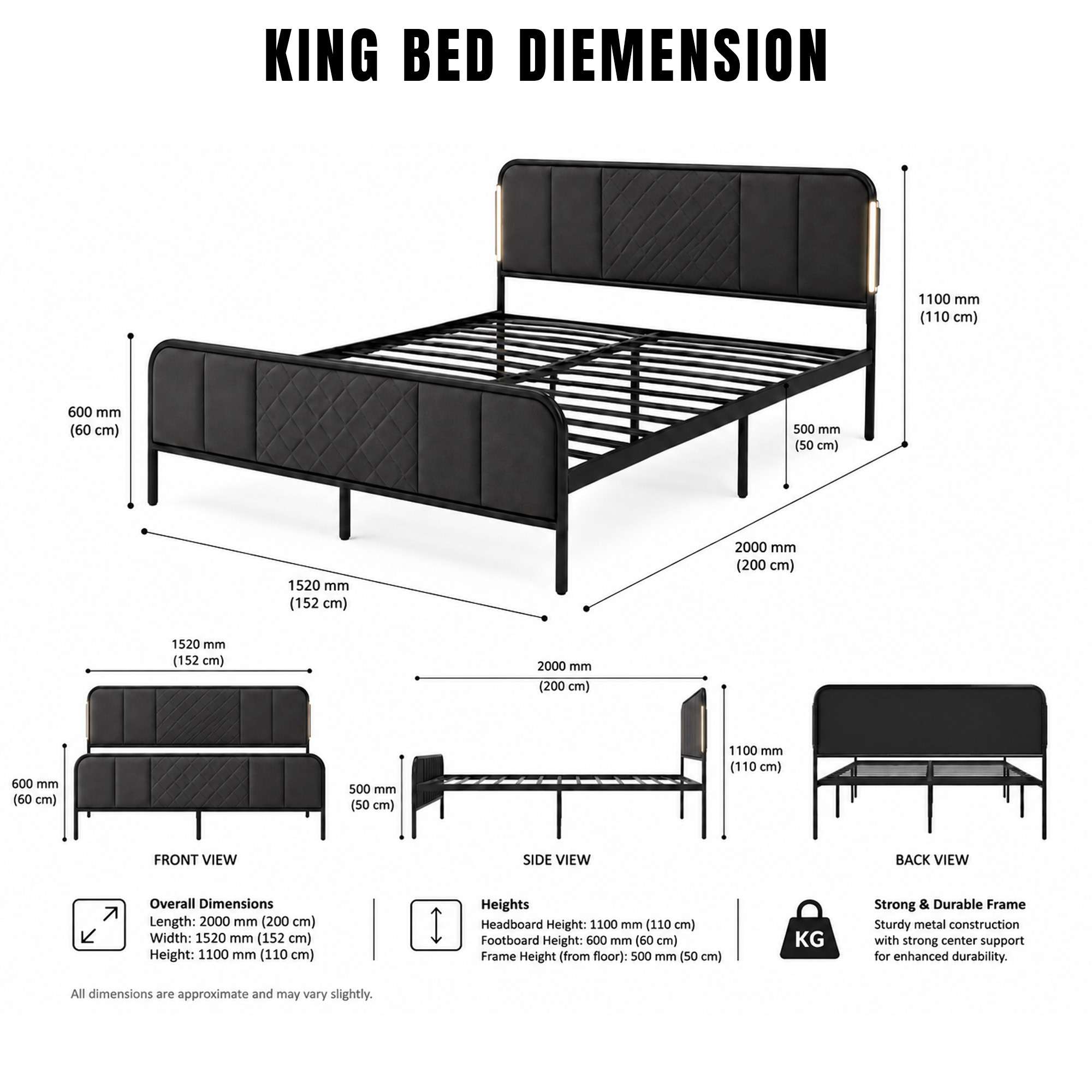 King Bed Diemension