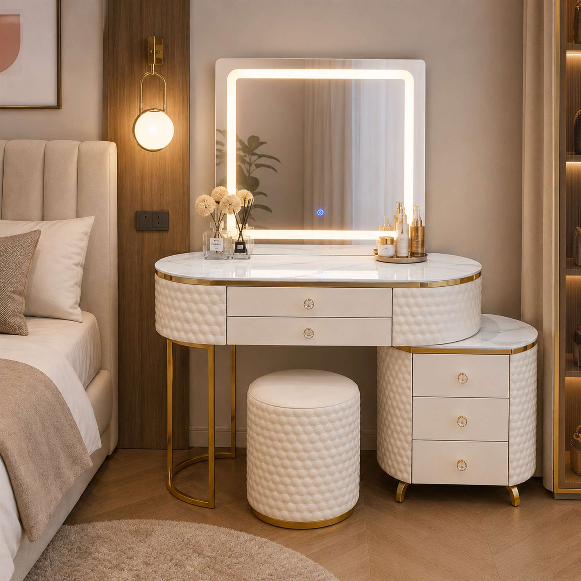 Sw2 Beige Dressing Table