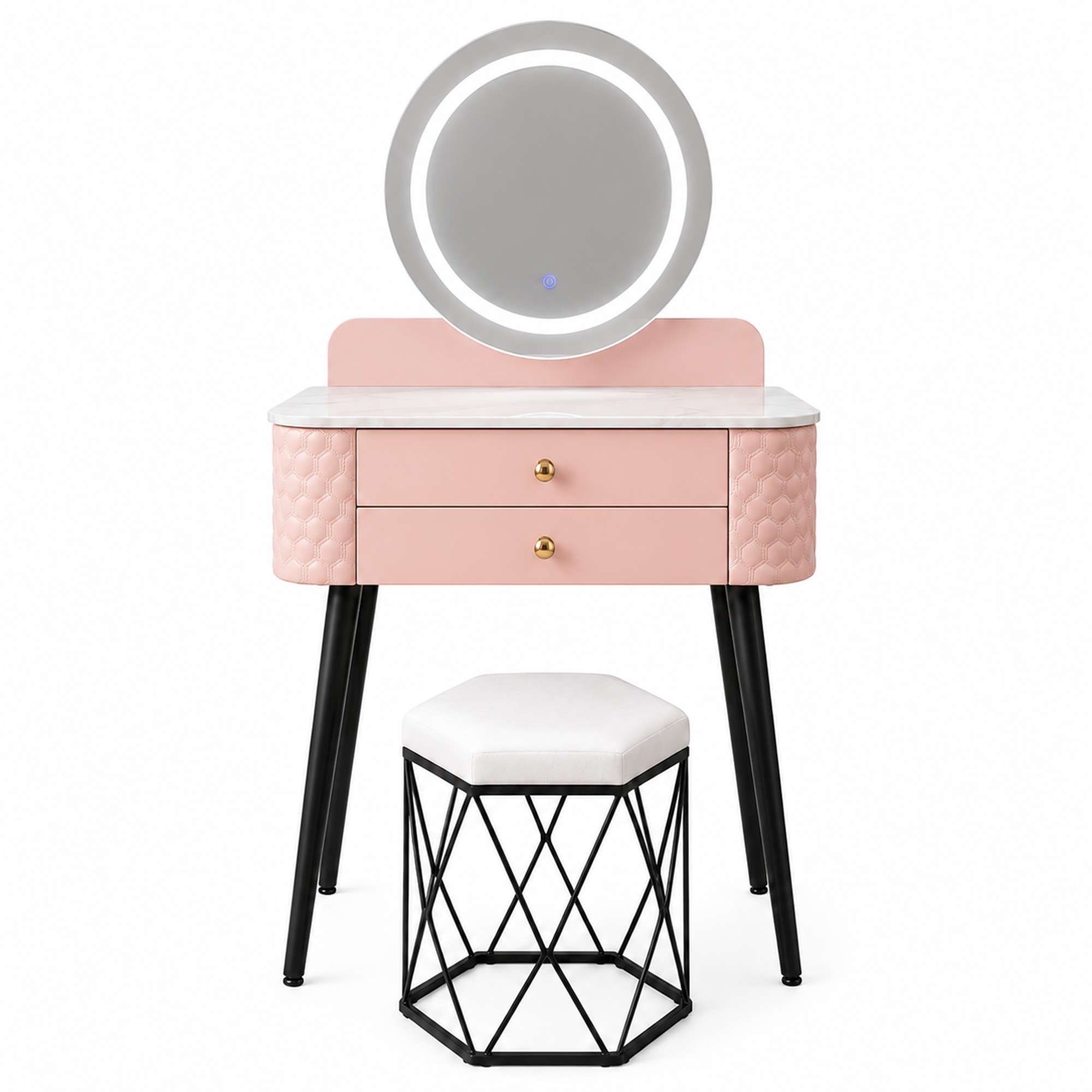 sw3 dressing table Pink Fromt