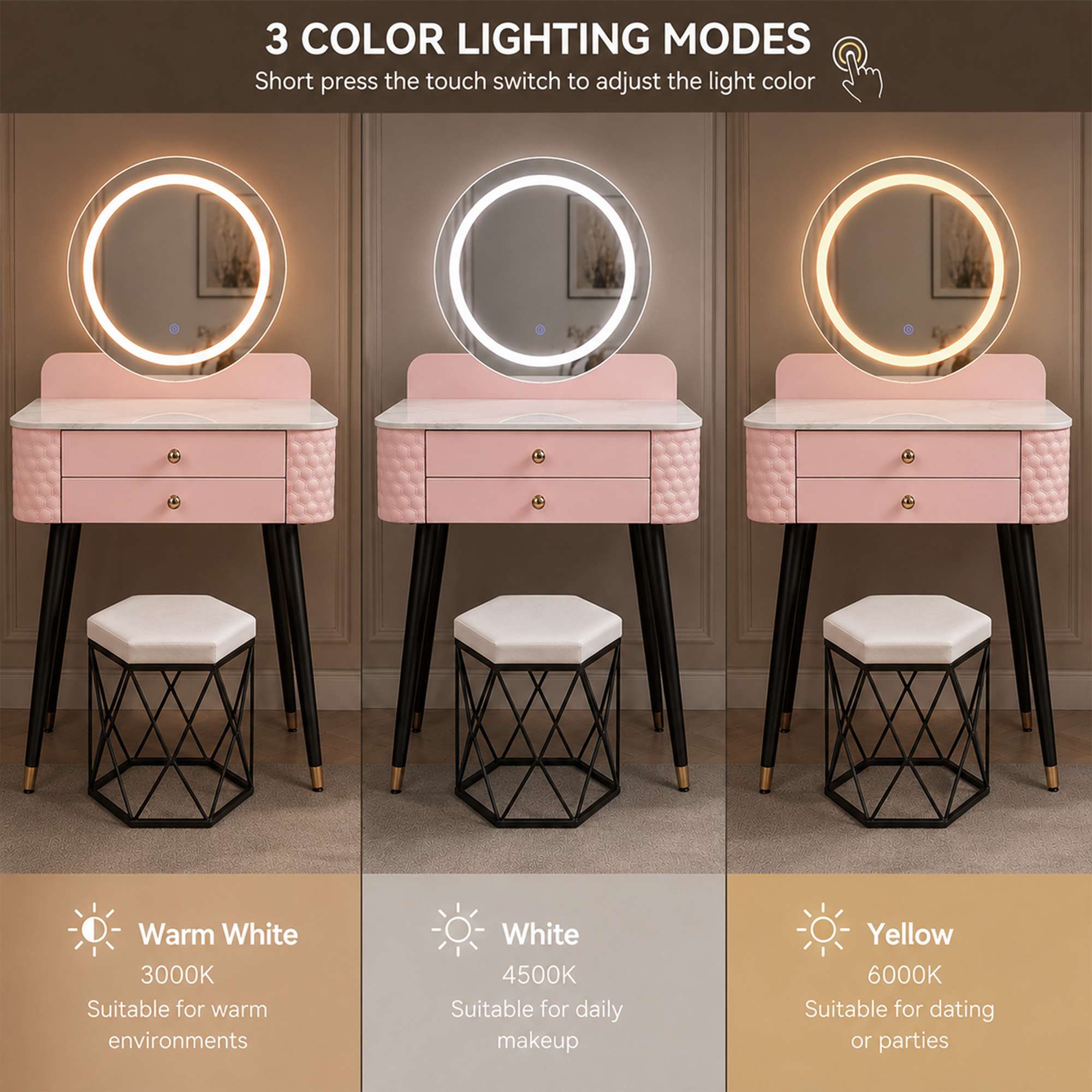 sw3 dressing table lights featue