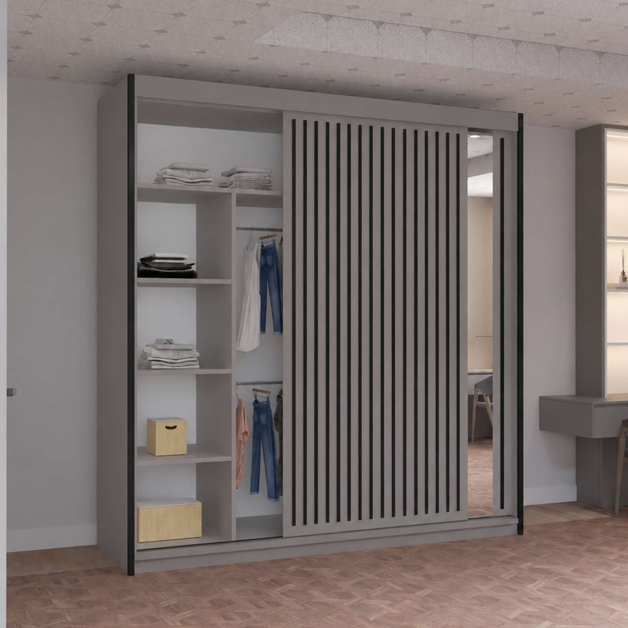 Royal Clay Sliding Door_