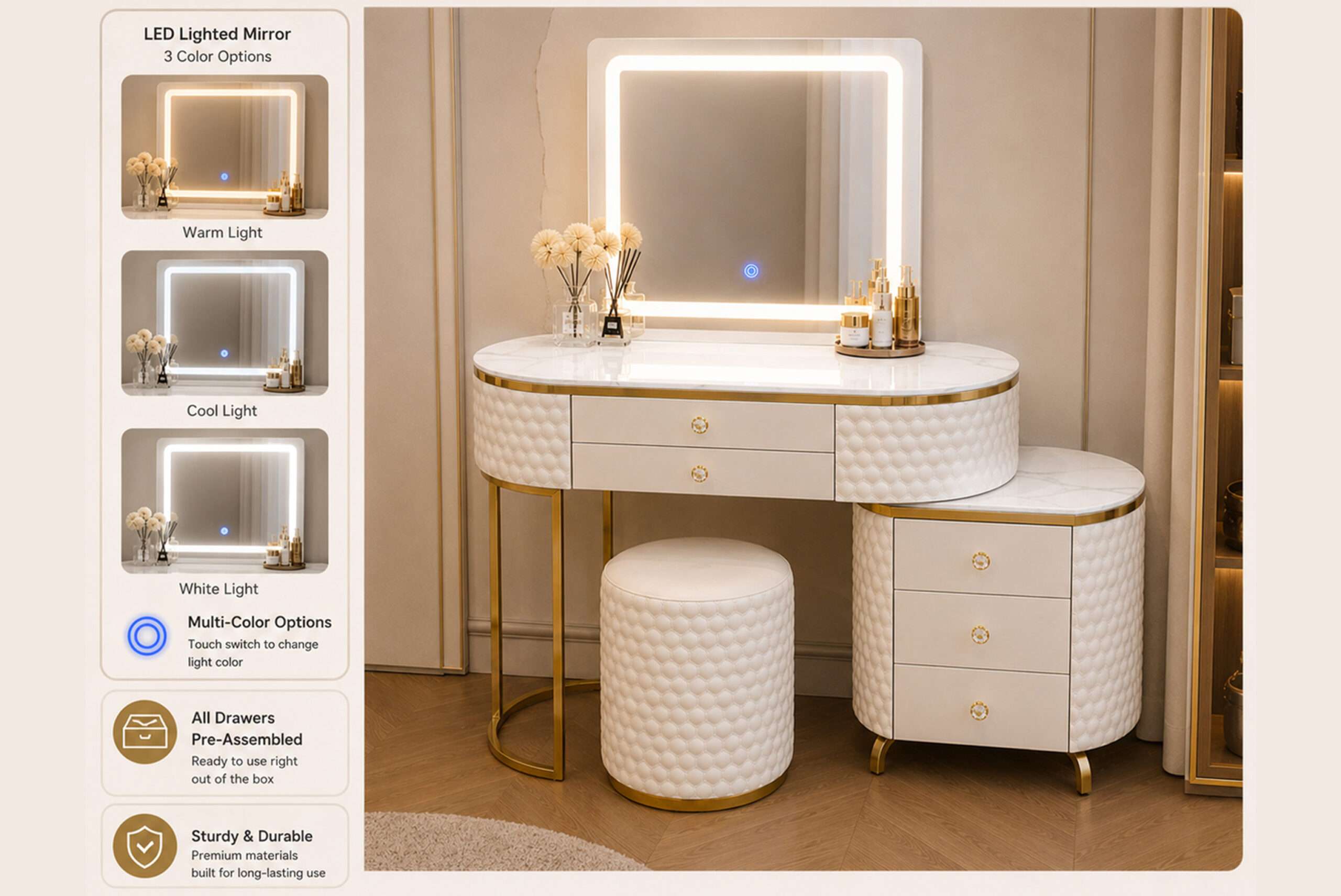 Sw2 Beige Dressing Table Feature Image