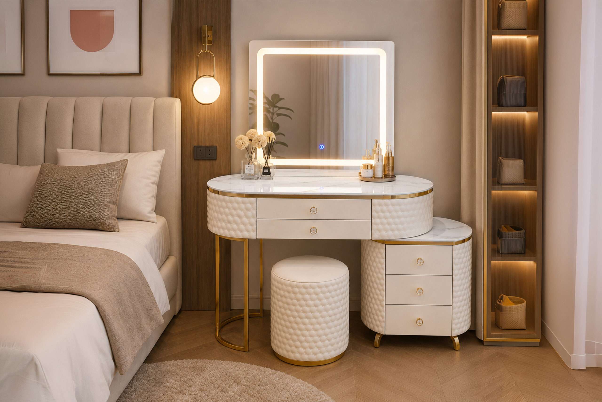 Sw2 Beige Dressing Table